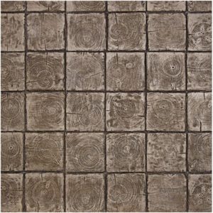 Concrete Stamps - End Grain 6" Post