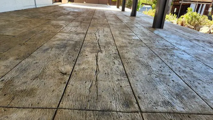 Reclaimed Timber Plank 16" Concrete Stamp