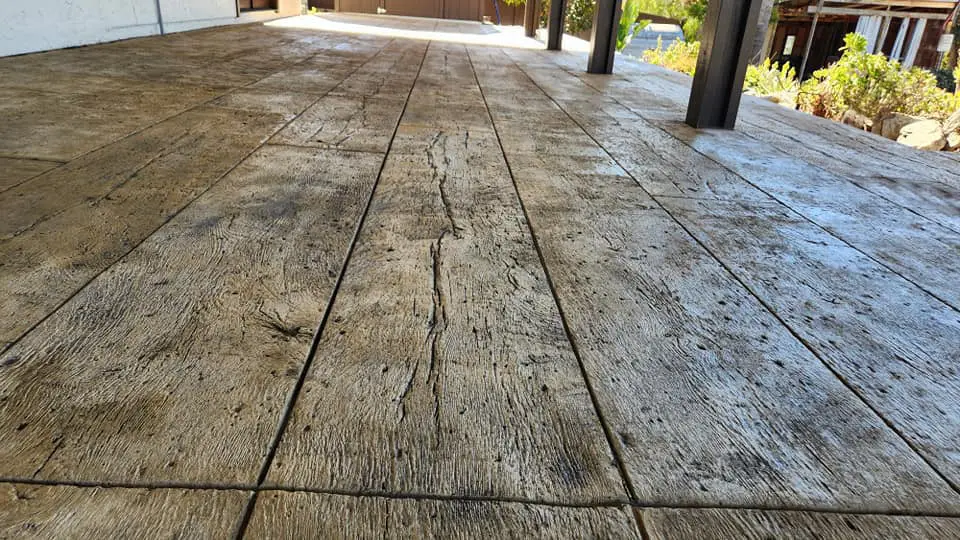 Reclaimed Timber Plank 12" Concrete Stamp - Image 4