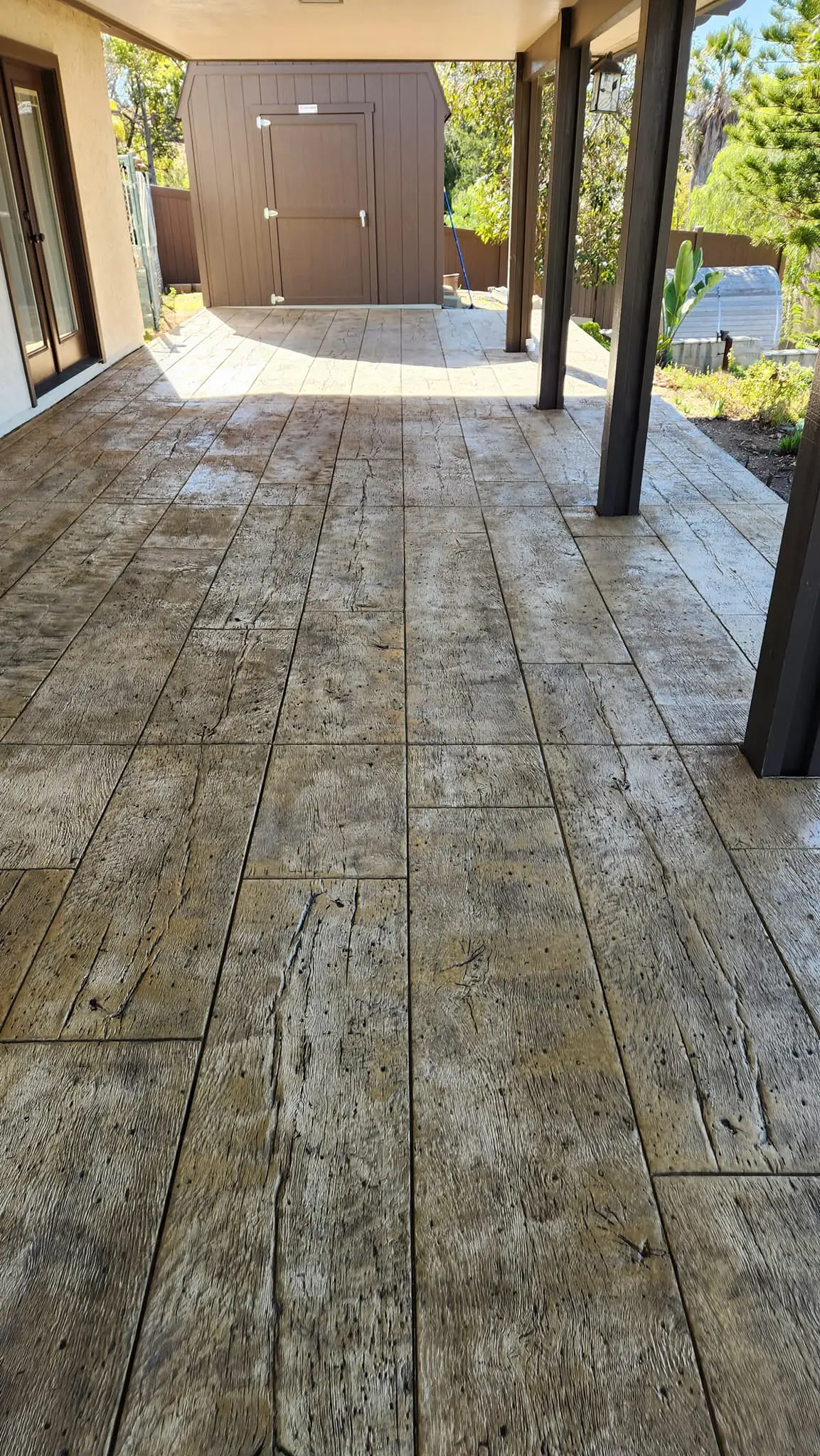 Reclaimed Timber Plank 12" Concrete Stamp - Image 5