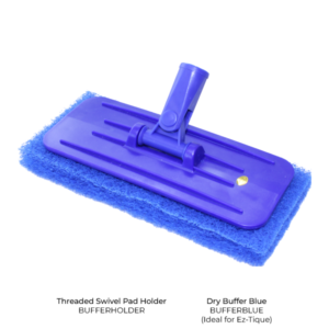 Blue Pad +Threaded swivel pad holder