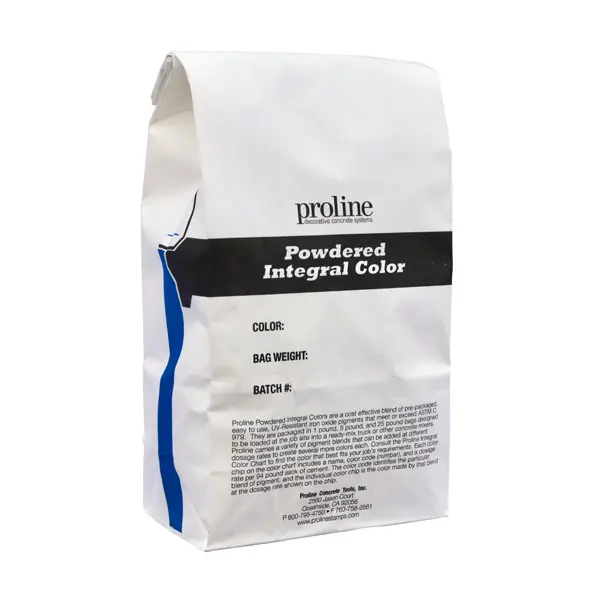 Powdered Integral Color