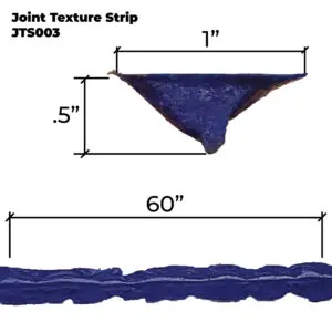 Joint Texture Strip Regular (1" Wide)