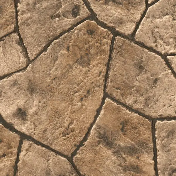 Random Blue Stone Concrete Stamp