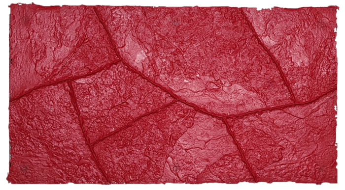Inca Flagstone - Hammered Edge Seamless Magnetic Half Tool