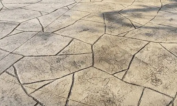 Sedona Flagstone Seamless Magnetic Concrete Stamp Set