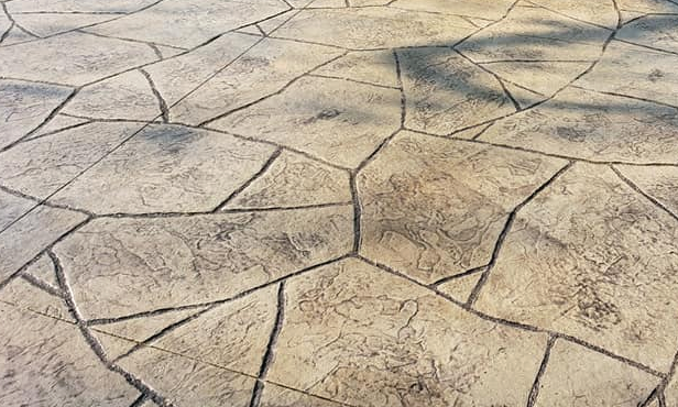 Sedona Flagstone Seamless Magnetic Concrete Stamp