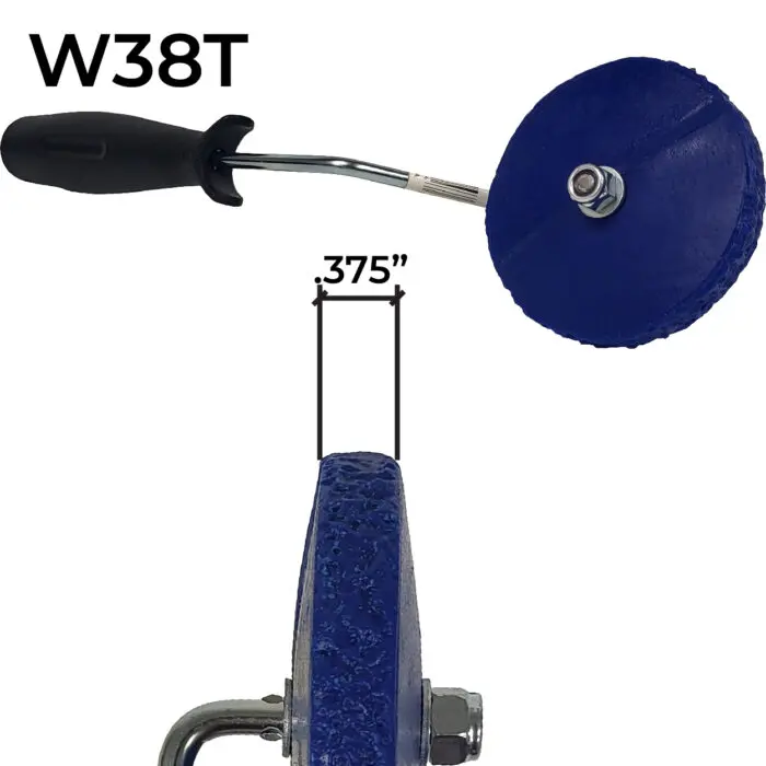 Touch up Wheel-3/8 inch textured
