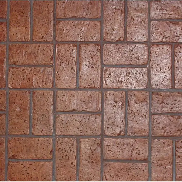 Basketweave Used Brick Concrete Stamp