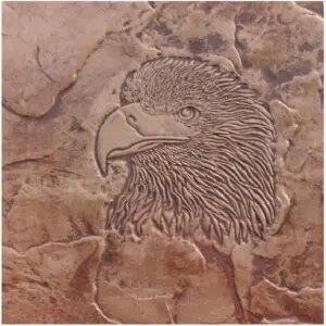 Wildlife Series-Eagle Head Concrete Stamp