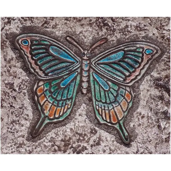 Garden Series-Butterfly 2 Concrete Stamp