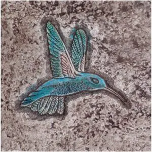 Garden Series- Hummingbird Concrete Stamp