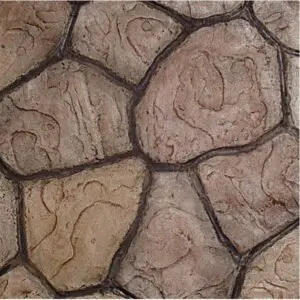 Random Sandstone Wide Joint 5/8" - 1/4" Concrete Stamp