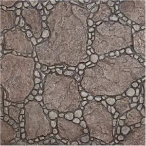 Random Garden Stone Concrete Stamp