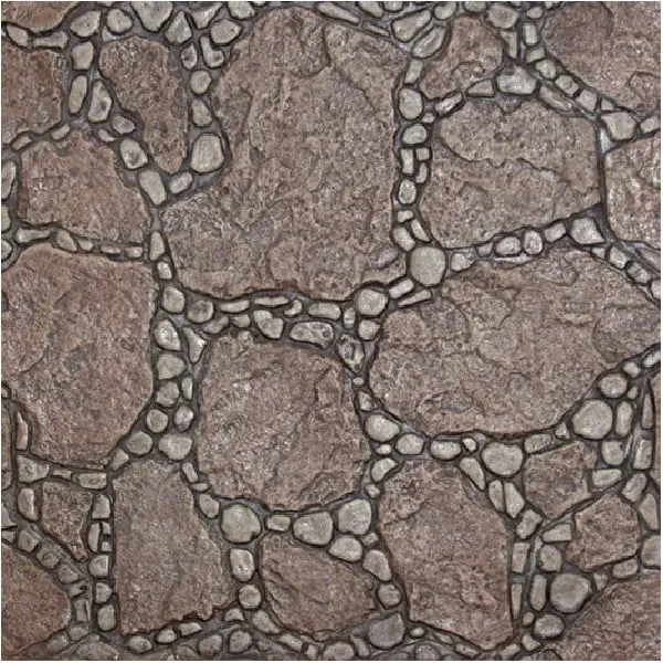 Random Garden Stone Concrete Stamp