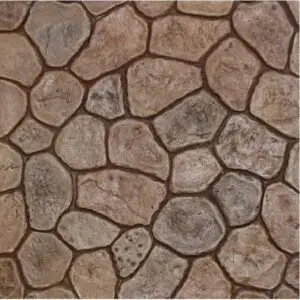 Random River Rock Concrete Stamp