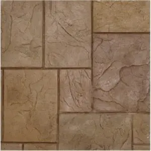 Ashlar Roman Slate Concrete Stamp