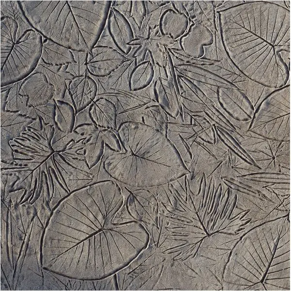Seamless Forest Floor Concrete Stamp