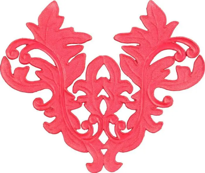 Acanthus Leaf Border Art Corner Accent Piece Concrete Stamp