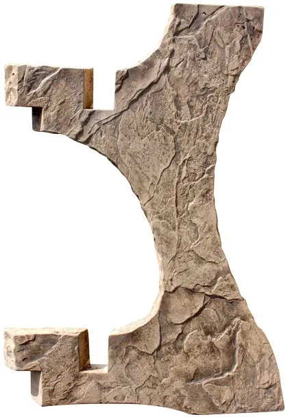 Table Legs- Roman Slate Table Height Concrete Stamp