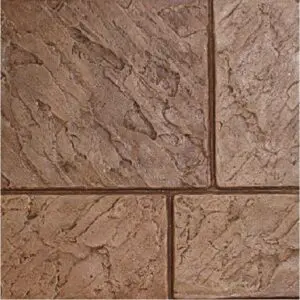 Large Ashlar New England Slate Groutable Concrete Stamp