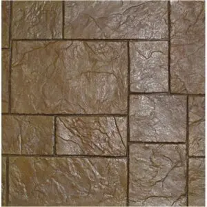 Rotating Ashlar Roman Slate Concrete Stamp