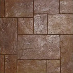 Rotating Ashlar Italian Slate Concrete Stamp