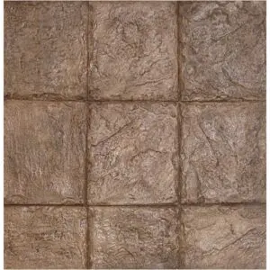 12" x 12" Belgium Slate Tile Concrete Stamp
