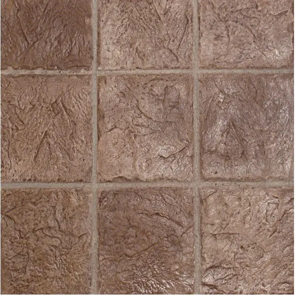 12" X 12" Belgium Slate Tile (Sand Grout Line) Concrete Stamp