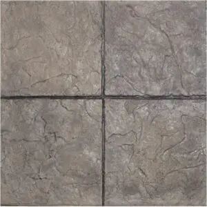 18" x 18" Roman Slate Tile Concrete Stamp