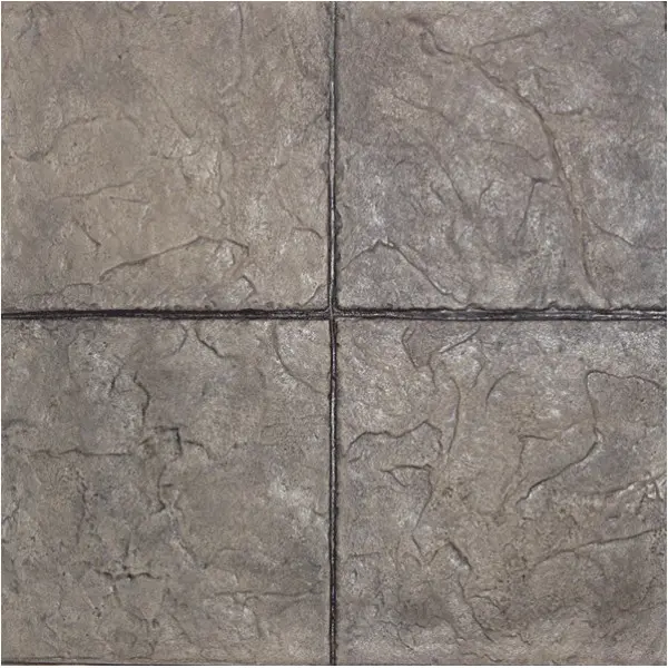 18" x 18" Roman Slate Tile Concrete Stamp