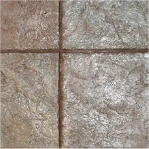 21" x 21" Belgium Slate Tile Concrete Stamp