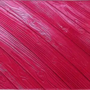 Parquet Wood Diagonal 6" Planks Concrete Stamp