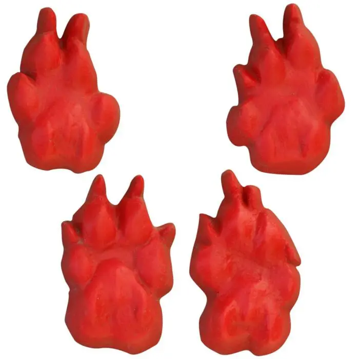 Cheetah - Set of Four Prints Concrete Stamp