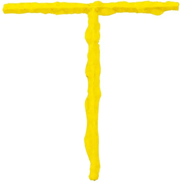 Joint Texturing Strip T Shape Yellow (1/2" Wide) Concrete Stamp