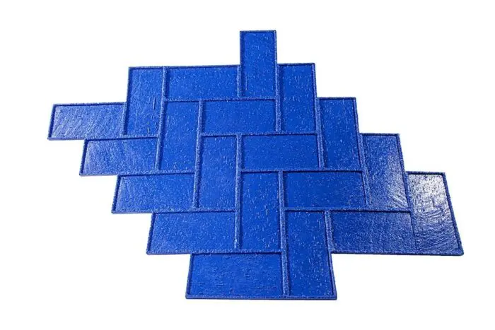 Herringbone New Brick Concrete Stamp