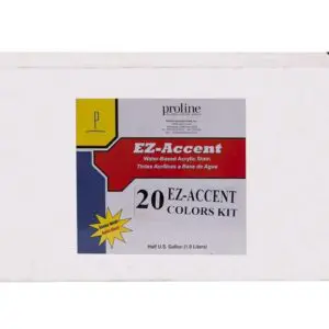 Accent Water-Based Acrylic Stain 4 Oz Sample Kit - All Colors