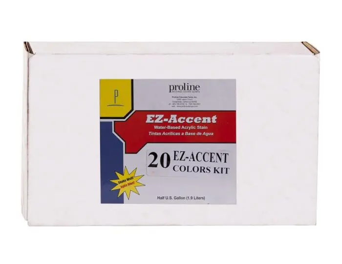 Accent Water-Based Acrylic Stain 4 Oz Sample Kit - All Colors
