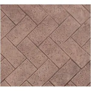 Herringbone Paver Concrete Stamp