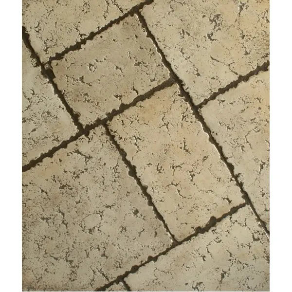 Ashlar Tumbled Travertine Versailles Concrete Stamp