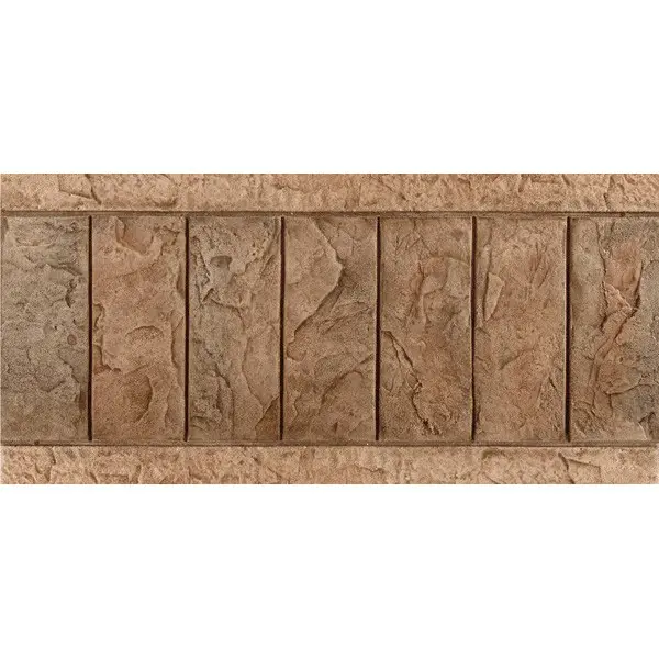 5" X 12" Roman Slate Tile Band Tool Concrete Stamp
