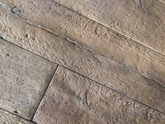 Reclaimed Timber Plank 8" Concrete Stamp