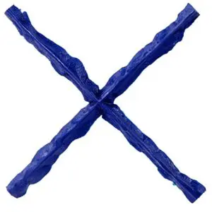 Joint Texturing Strip X Shape Blue (1" Wide) Concrete Stamp