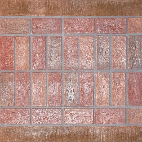 Running Double Soldier Course New Brick Concrete Stamp