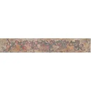 Garden Rose Border Art Concrete Stamp