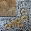 Concrete Stamps - Daisy Garland Border Art Corner Accent Piece
