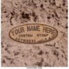 Concrete Stamps - Concrete Custom Name Stamp