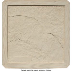 Concrete Stamps - Sample Board Old Granite Seamless Texture