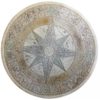 Concrete Stamps - Compass Table Top Mold