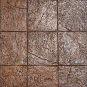 Concrete Stamps - 12" x 12" Old Granite Tile 3/8" (Sand Grout Line)